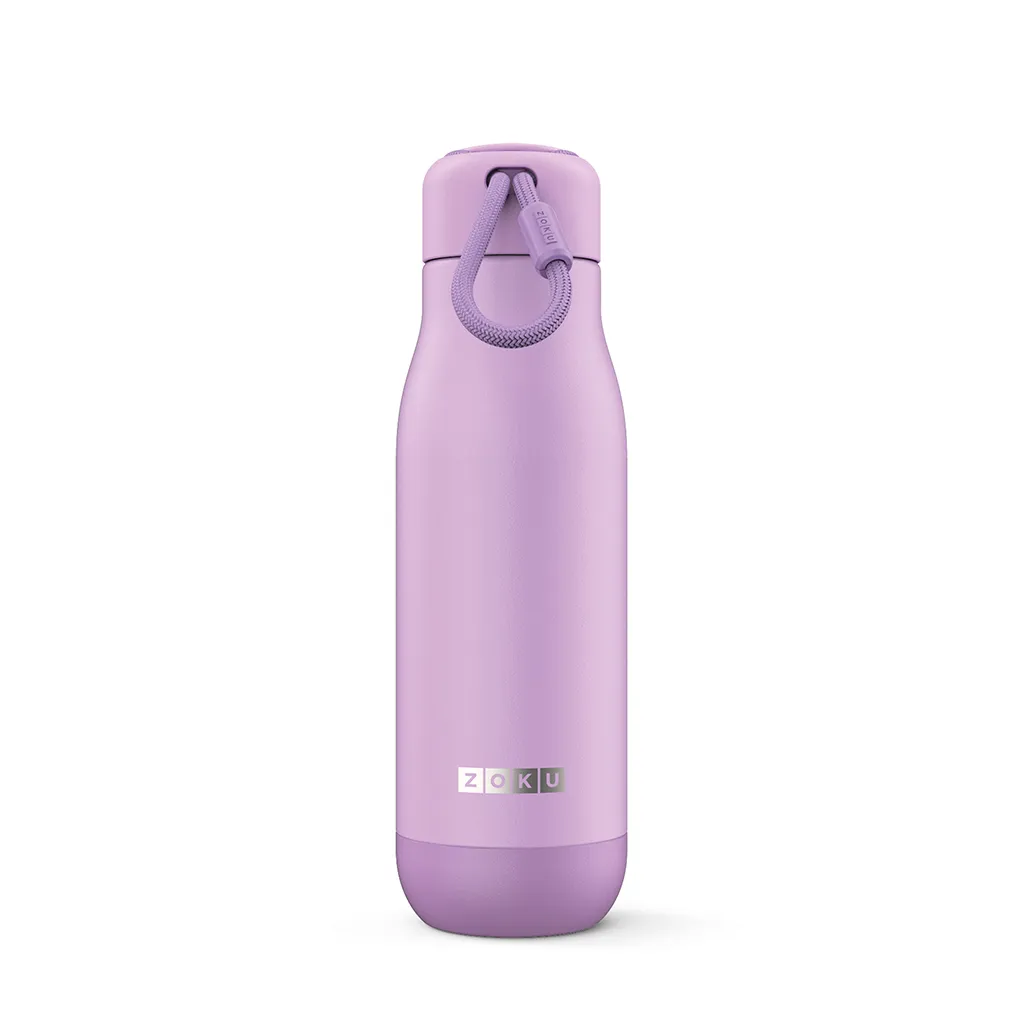 Stainless Steel Bottle 500 ml Lavender Zoku